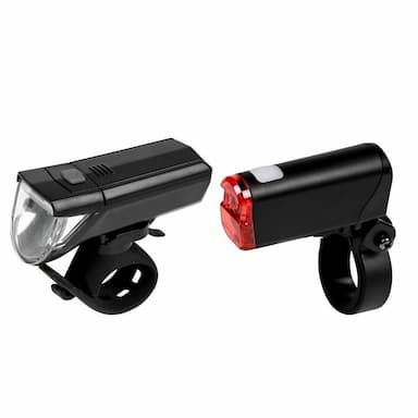 LED Fietslamp Set – Voor- & Achterlicht 