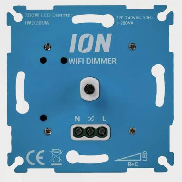 LED WiFi dimmer 1-200W wissel