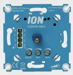 LED dimmer 1-200W wissel