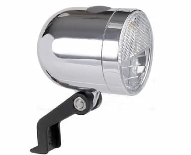 LED koplamp 10 LUX zilver