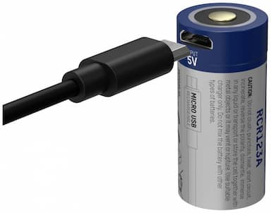 Li-Ion 3.6V 850maH oplaadbaar