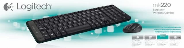 Logitech MK220 desktopset