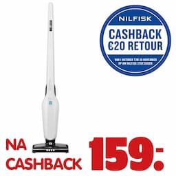 Nilfisk 2-in-1 steelstofzuiger