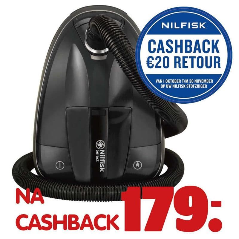 Nilfisk Select (128390132) – Krachtig & Robuust
