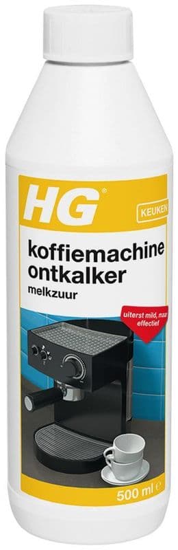 HG Koffiemachine ontkalker melkzuur