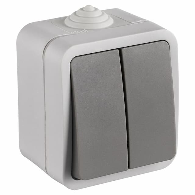 Opbouw serie schakelaar spatwaterdicht
