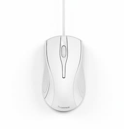 Optische muis bedraad wit