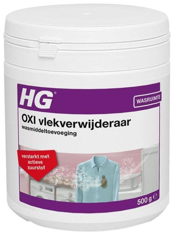 HG OXI vlekverwijderaar wasmiddeltoevoeging