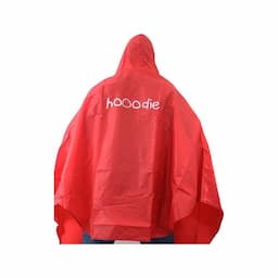 Poncho Deluxe Rood