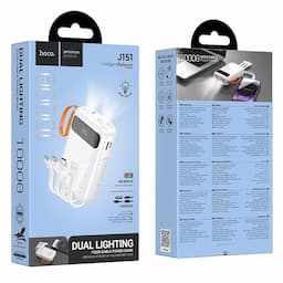 Powerbank 10.000mAh + Zaklamp