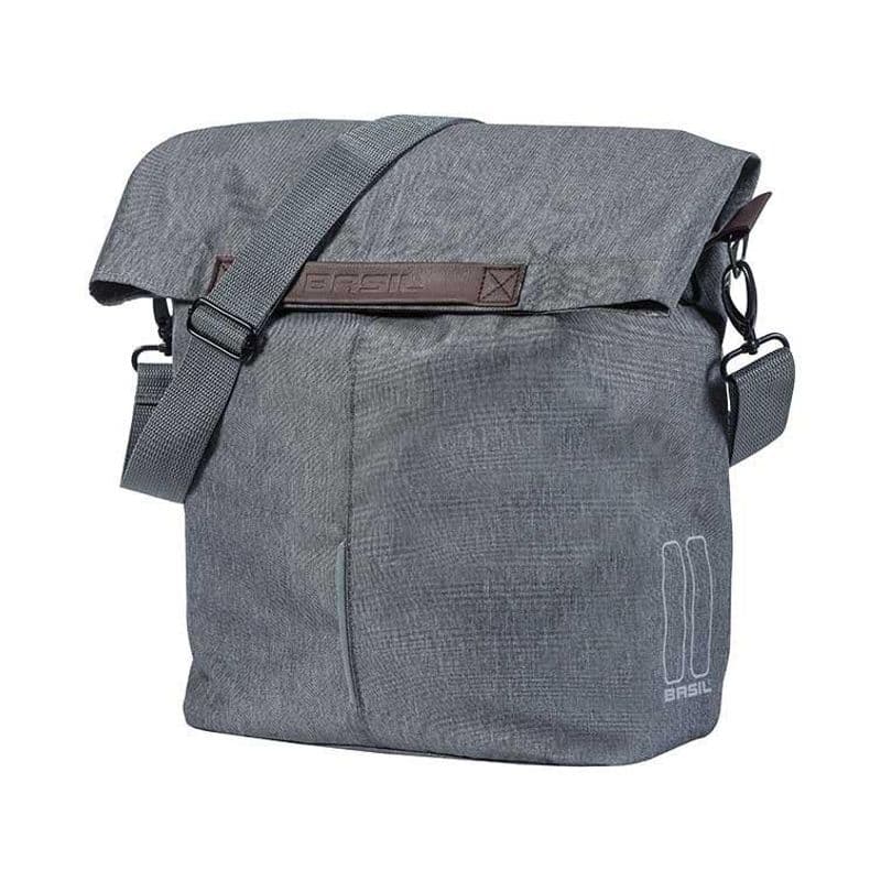 Shopper fietstas City grijs melee