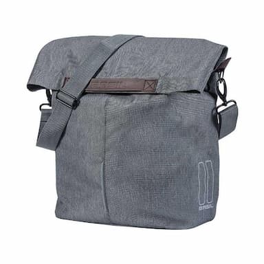Shopper fietstas City grijs melee