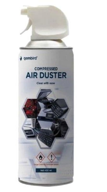 Spuitbus met perslucht 400 ml.