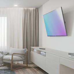 TV Muurbeugel tot 24 inch vast