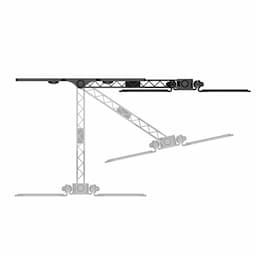 TV Muurbeugel tot 48 inch full motion