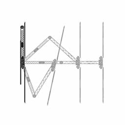 TV Muurbeugel tot 65 inch full motion