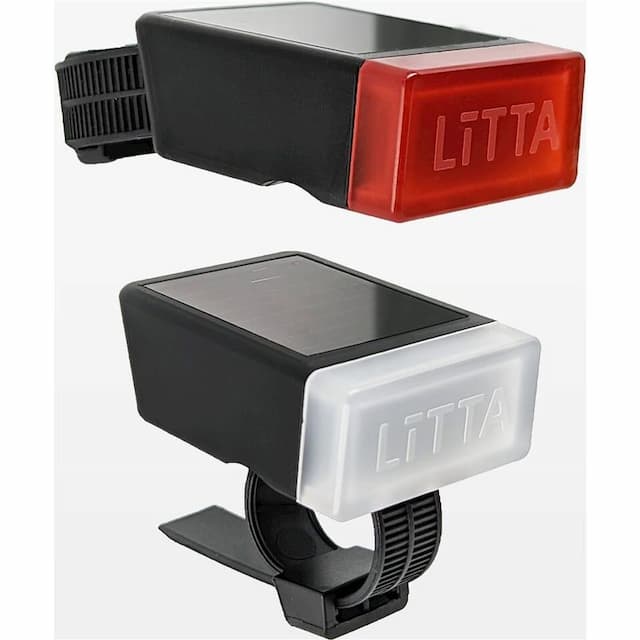 Verlichtingsset solar zwart LITTA