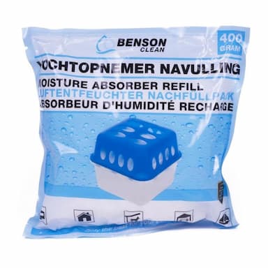 Vochtopvanger navulzak 400 gr.