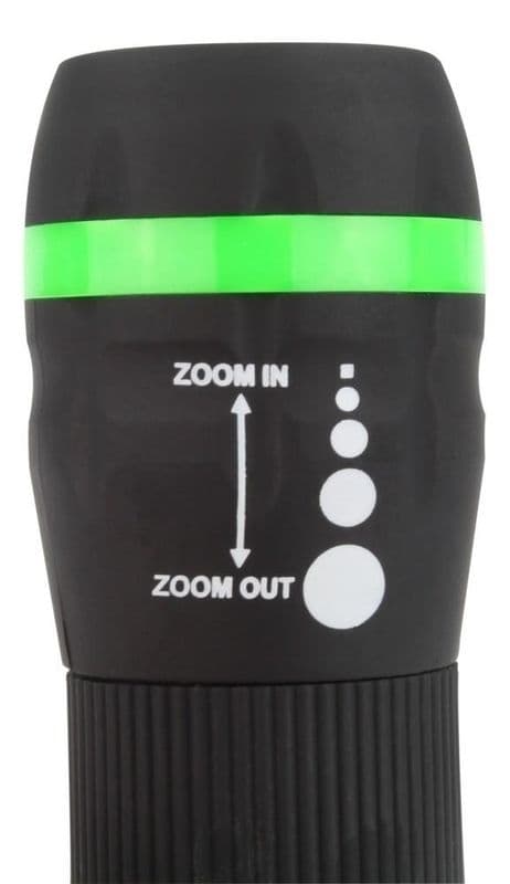 Zoom flashlight 1w LED