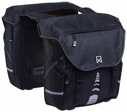 Sportieve dubbele bagagetas 1200 S zwart