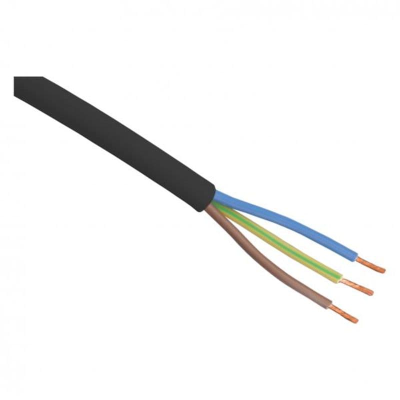 VMVL kabel 3 x 1 zwart