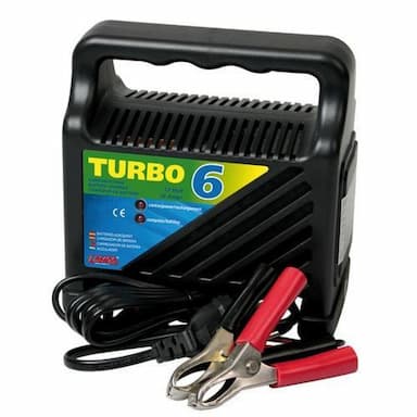 Acculader turbo 12V 6A