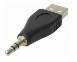 USB A/Jack 3,5 mm adapter
