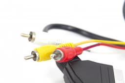 Scart - tulp kabel in/out 