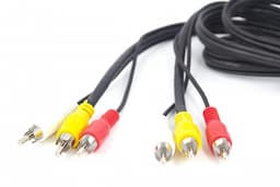 Audio/video kabel tulp