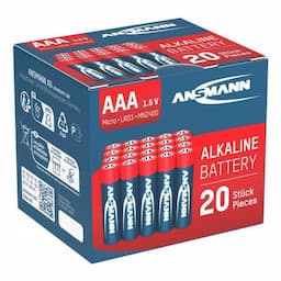 Batterijen 20 stuks AAA Alkaline
