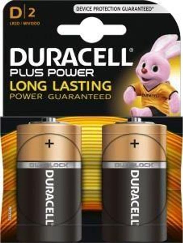 Duracell Plus Power Mono D 